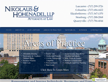 Tablet Screenshot of n-hlaw.com